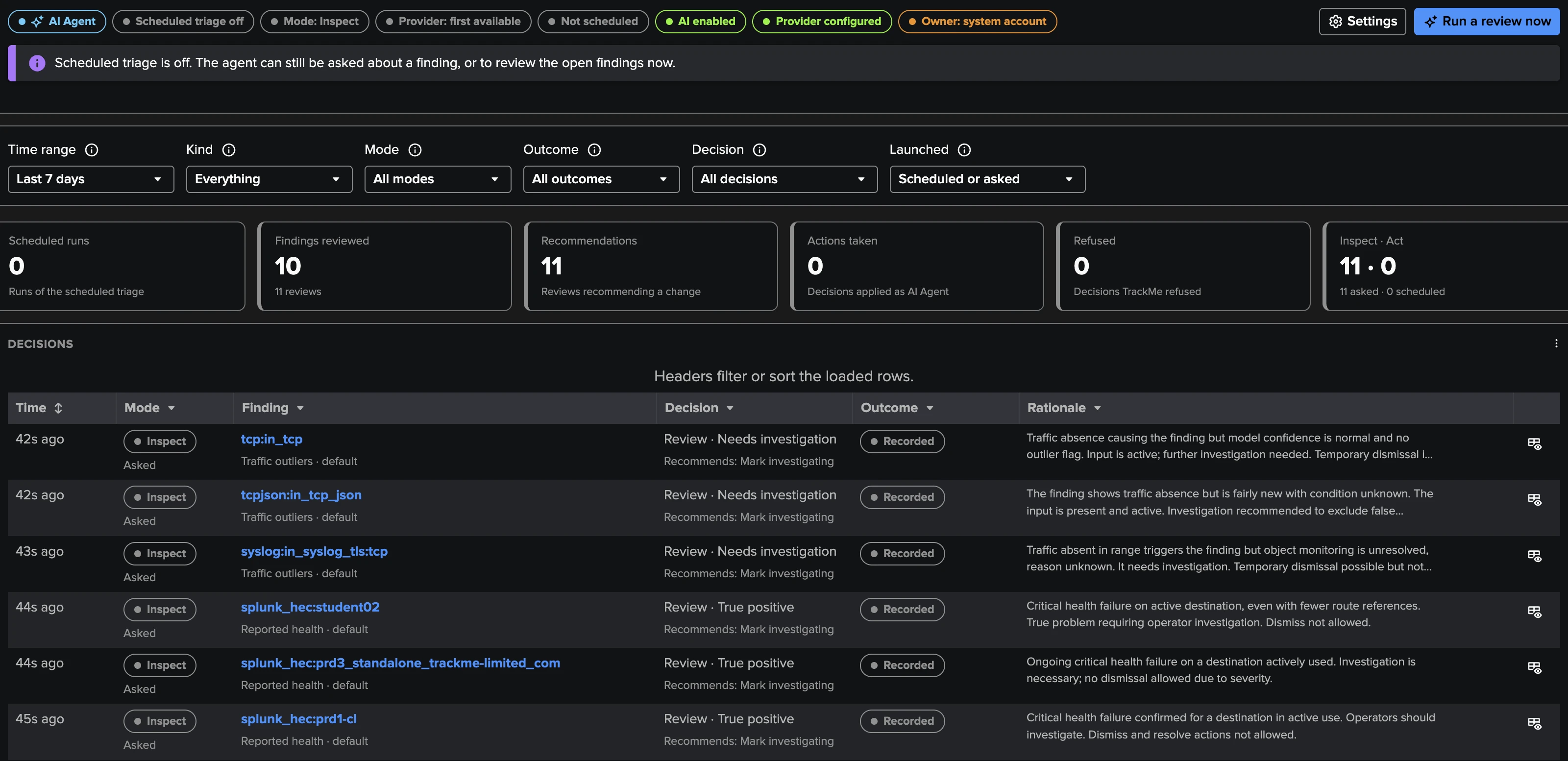 An AI Agent on the backlog